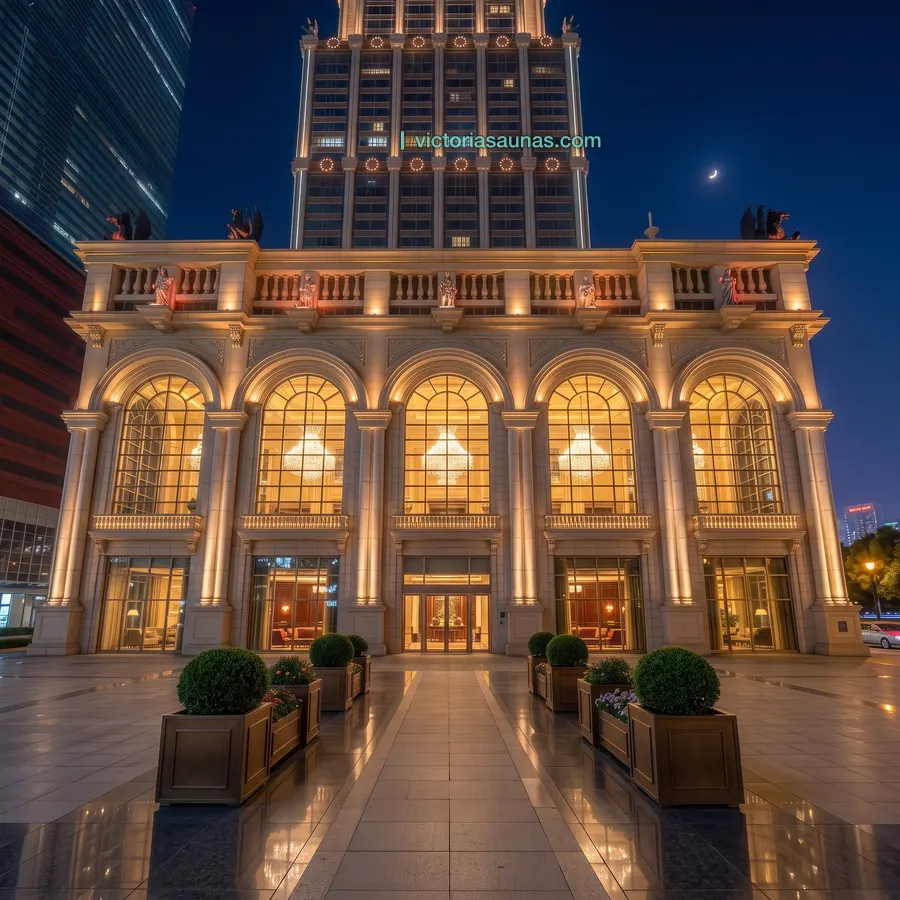 澳門凱旋門酒店夜景